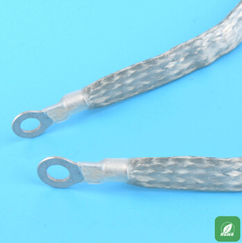Richeng vehicle grounding double - arm type copper braid belt